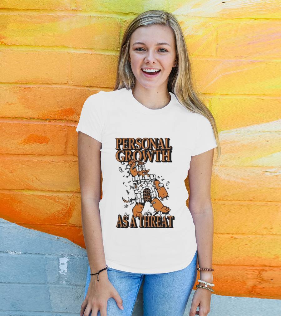 Personal Growth As A Threat Castle And Creature T-Shirt