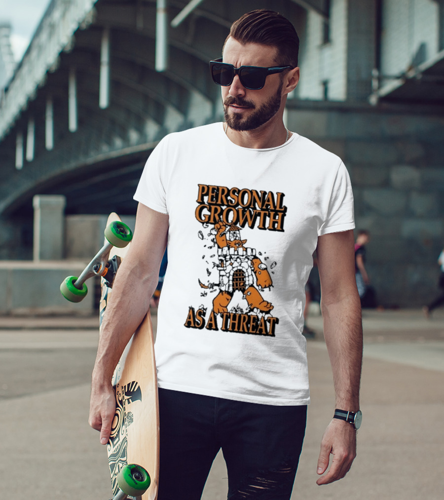 Personal Growth As A Threat Castle And Creature T-Shirt