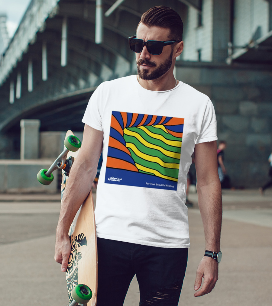 The Chemical Brothers For That Beautiful Feeling Psychedelic Wave T-Shirt