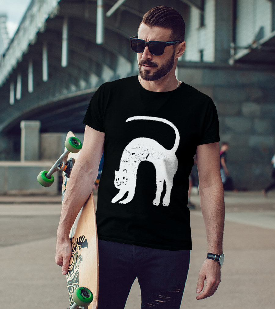 Angeltype Catvisu Arched Feline T-Shirt