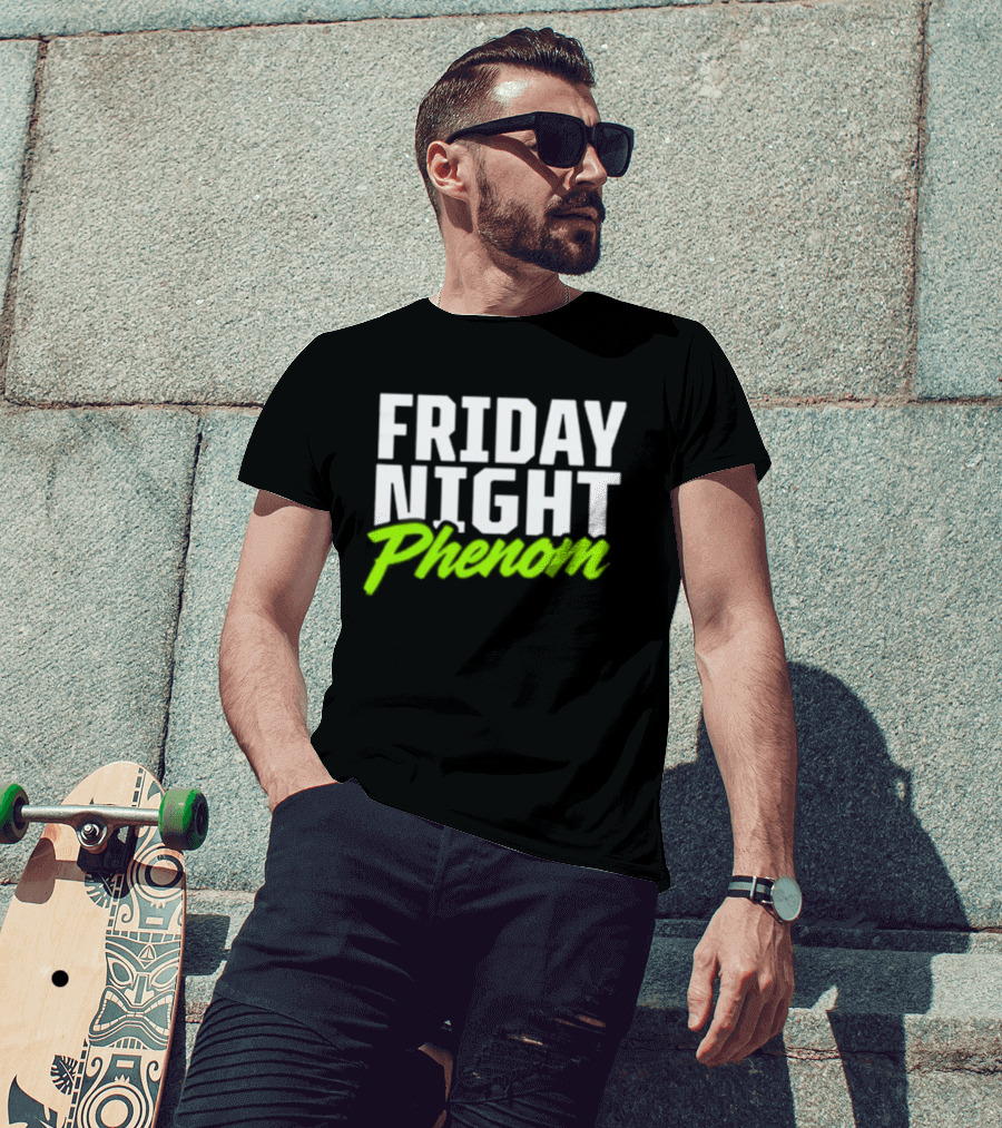 Friday Night Phenom Football Sports Stadium Lights Game T-Shirt