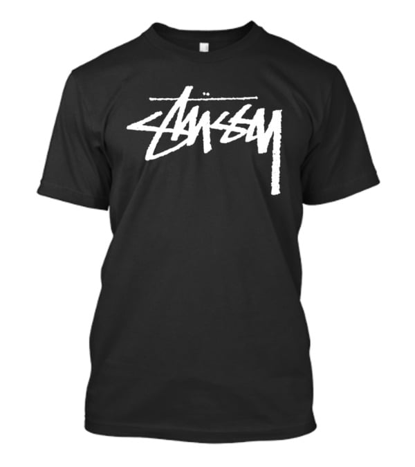 Stussy Yin Yang Pigment Dyed Retro Style Streetwear T-Shirt
