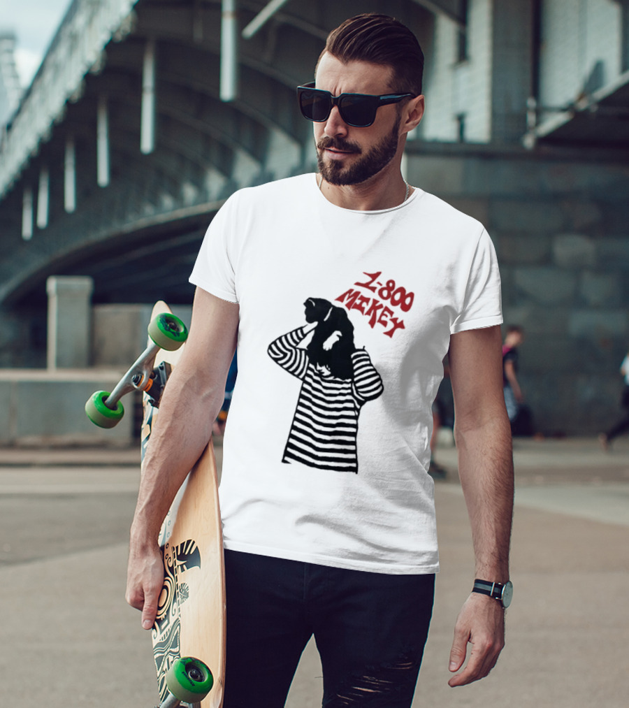 1 800 Mikey Striped Sweater T-Shirt