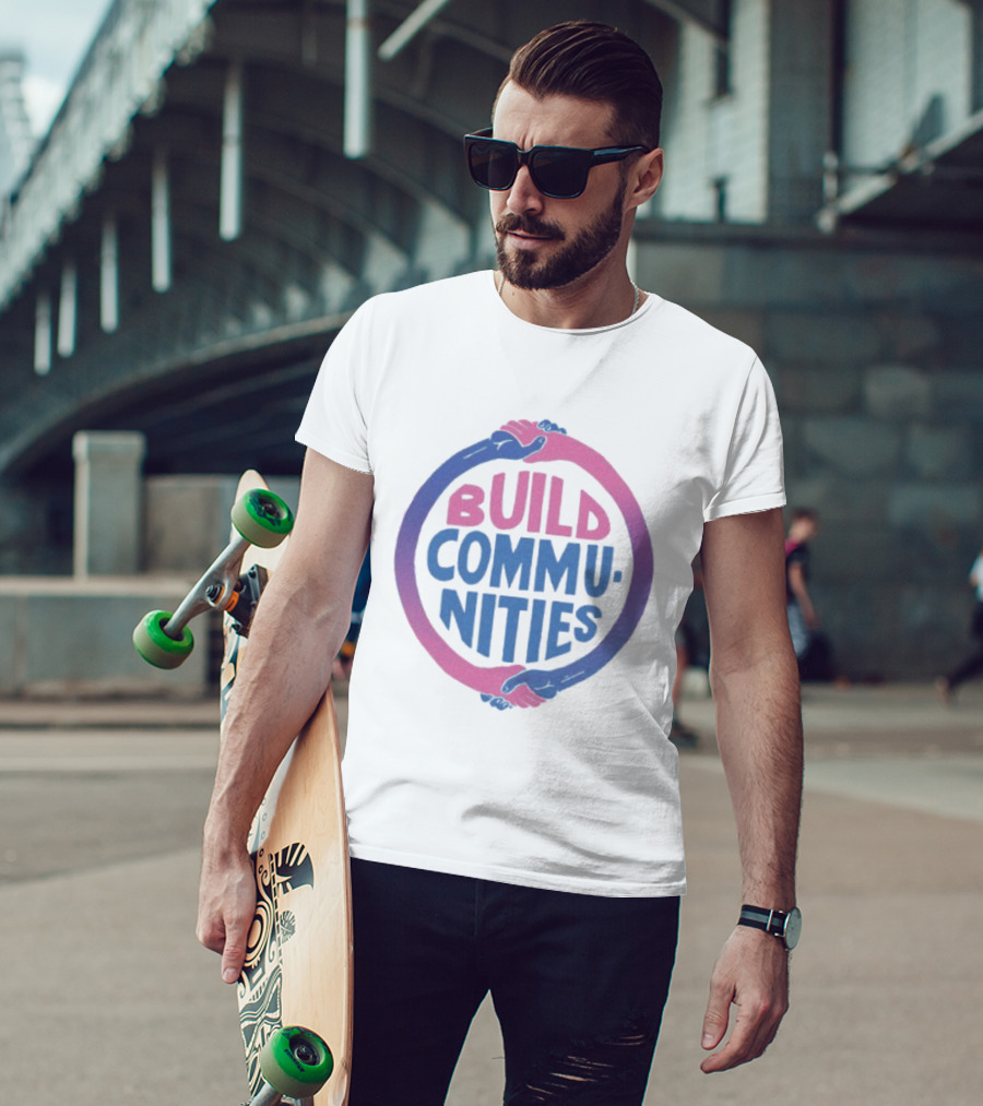 Build Communities Unity Handshake T-Shirt