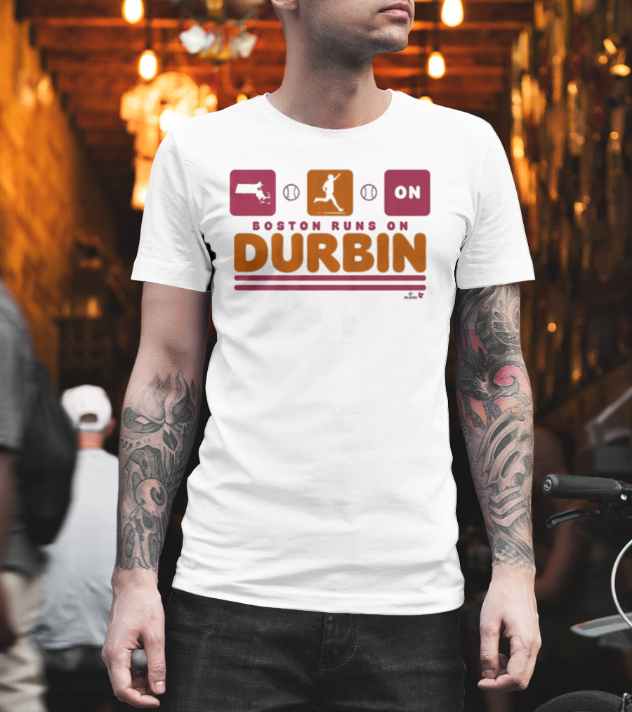 Boston Runs On Durbin Massachusetts Running T-Shirt