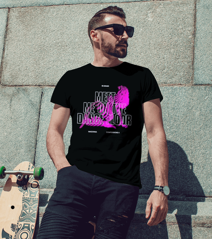 Madonna Meet Me On The Dance Floor Confessions II Grindr T-Shirt