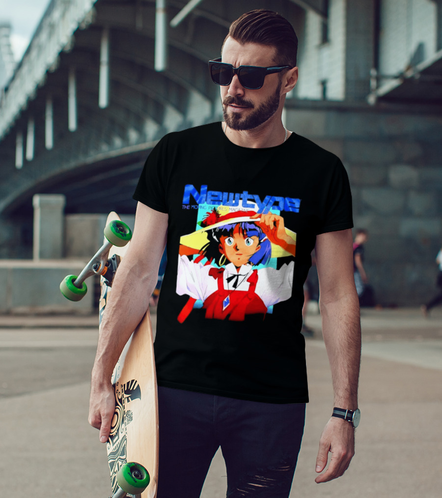 Newtype The Moving Pictures Anime Magazine T-Shirt