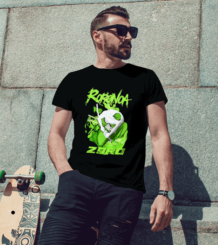 Roronoa Zoro Tonal One Piece Anime T-Shirt