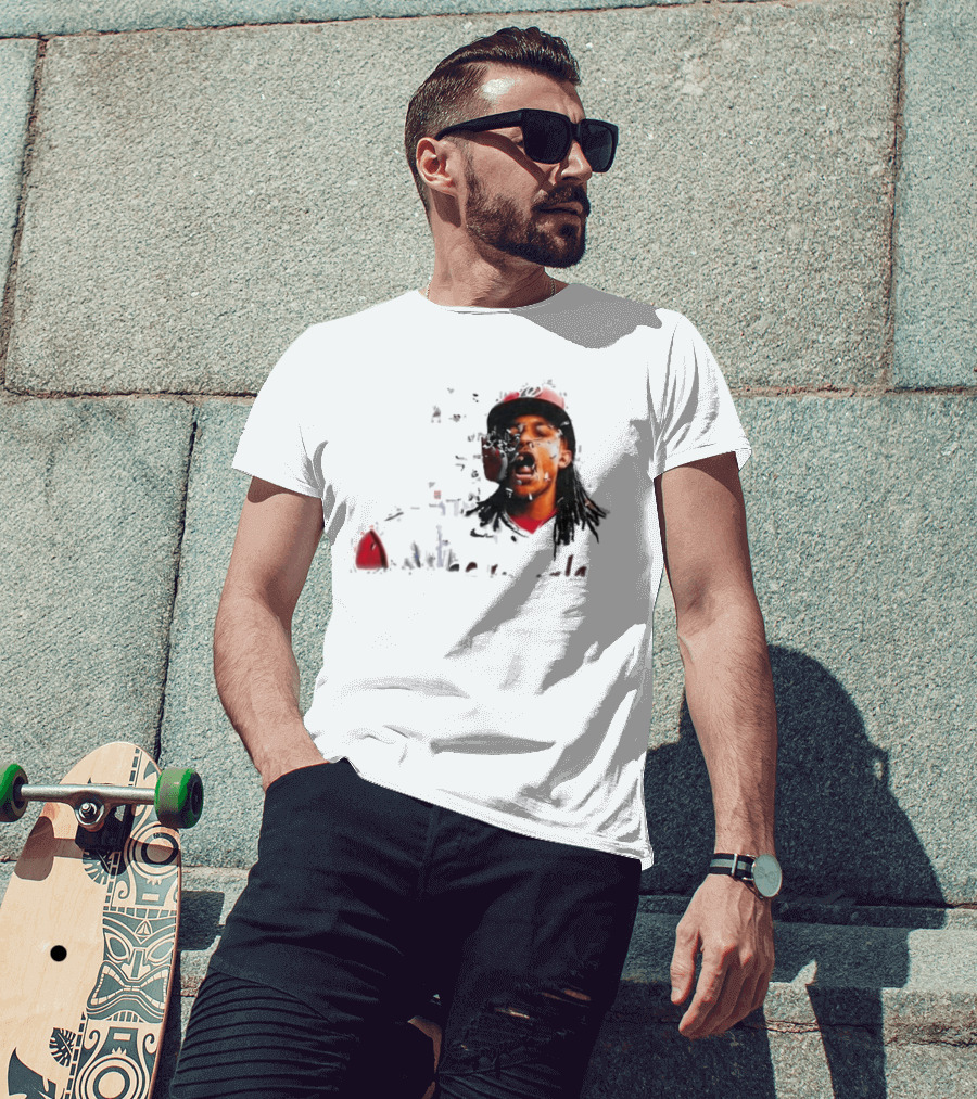 Keibert Ruiz CJ Abrams MLB Sunflower Celebration T-Shirt
