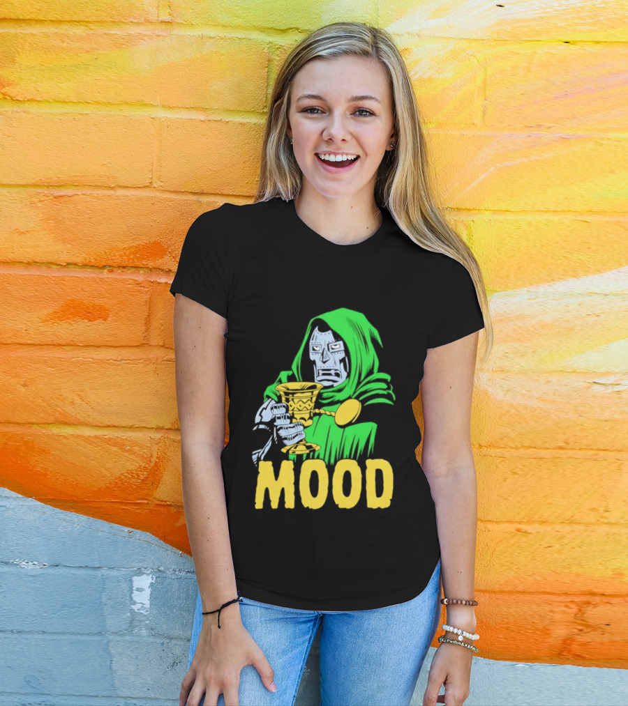 Doctor Doom Mood Marvel Villain Comic Book T-Shirt