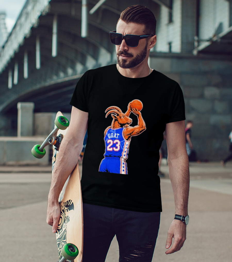 GOAT 23 Basketball Player Jersey Sports Inspired By Iconic NBA Stars T-Shirt