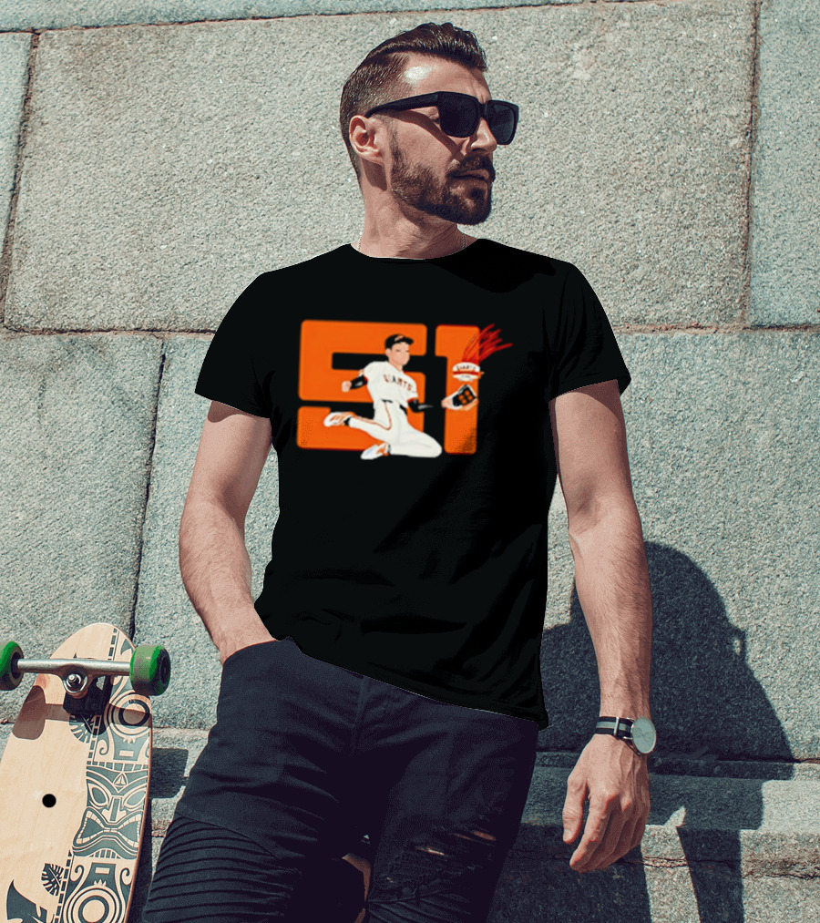 San Francisco Giants Jung Hoo Lee No 51 Baseball Player Comic T-Shirt