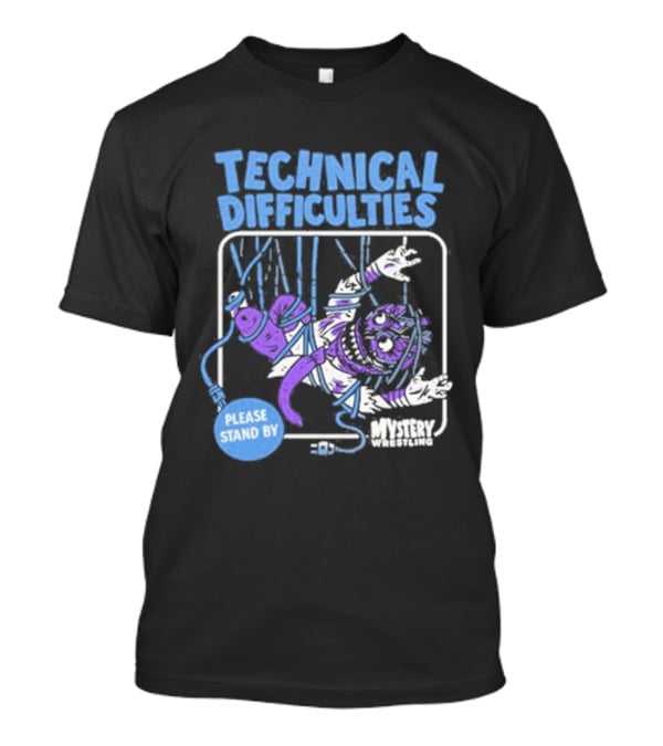 Technical Difficulties Please Stand By Monster Mashup T-Shirt