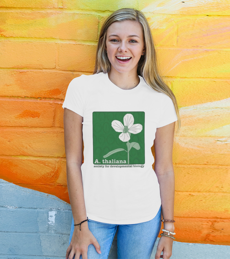 A Thaliana Society For Developmental Biology Flower T-Shirt