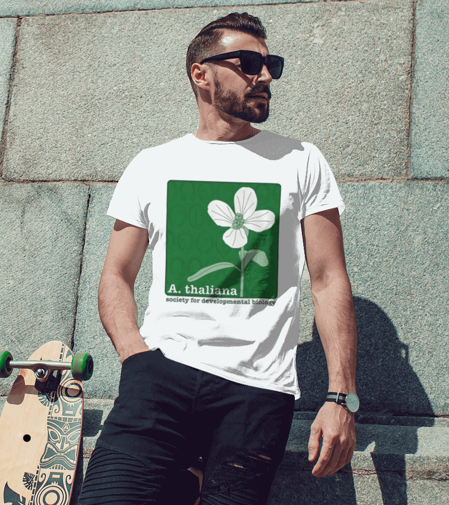 A Thaliana Society For Developmental Biology Flower T-Shirt