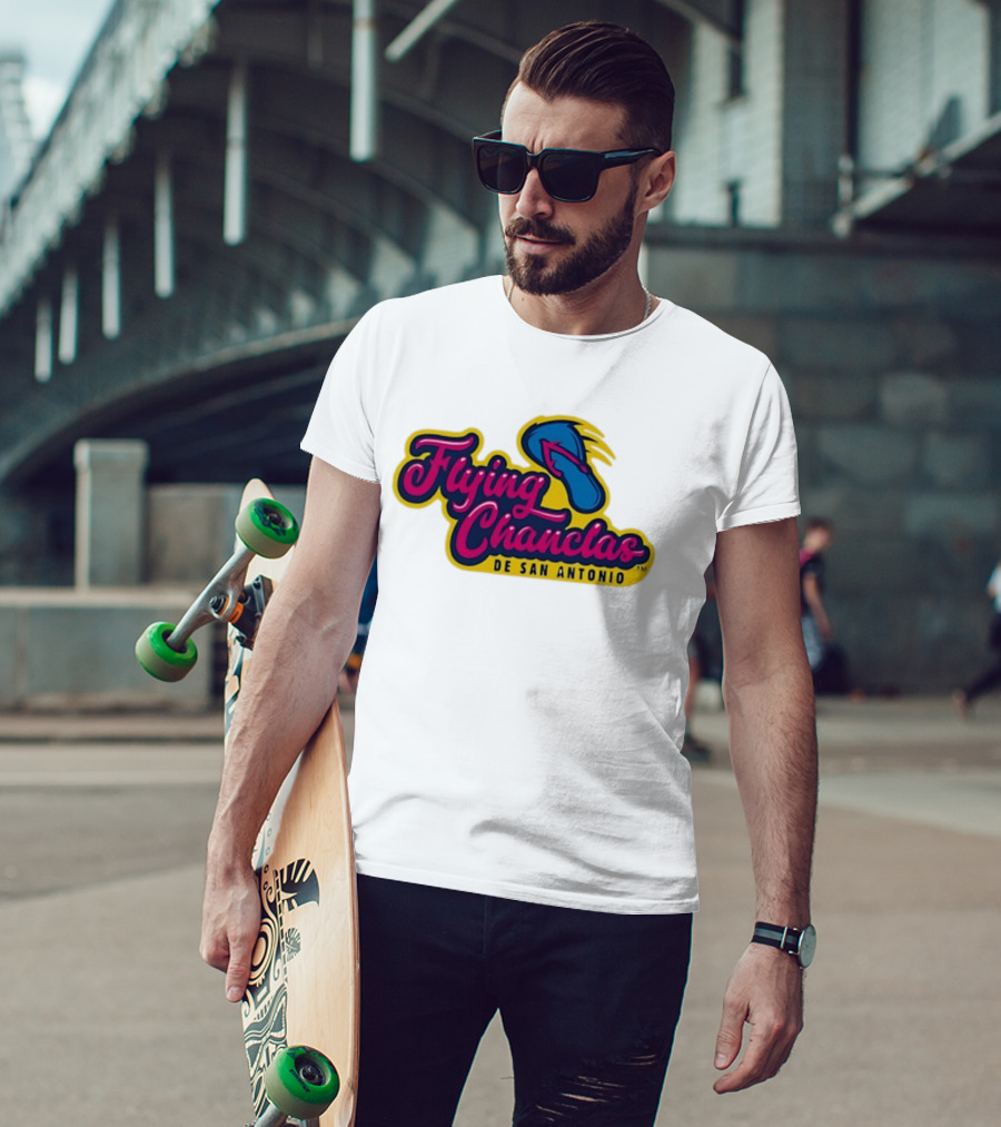 Flying Chanclas De San Antonio Baseball Team Fan T-Shirt