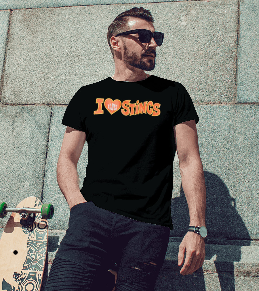 Awful Lot Of Cough Syrup I Heart Stincs Crop Tops T-Shirt