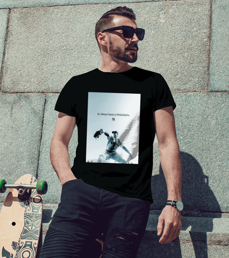 It's Always Sunny In Philadelphia New York Yankees Player Action T-Shirt