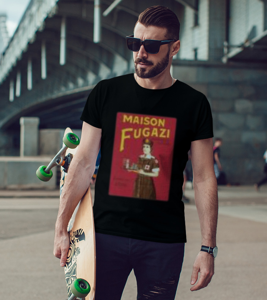 Maison Fugazi Store Rations Black T-Shirt