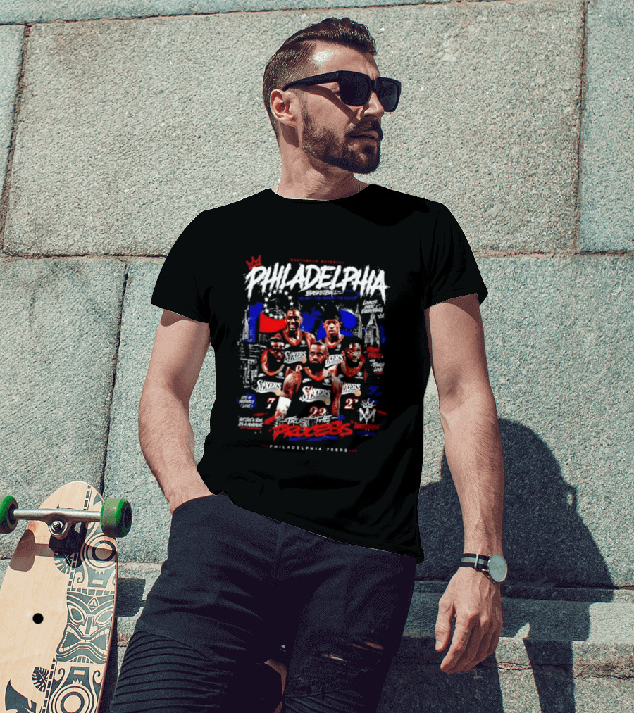 Philadelphia 76ers Trust The Process Basketball Champions 2026 T-Shirt