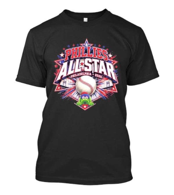 Phillies All Star Philadelphia 2026 MLB Baseball Phanatic T-Shirt