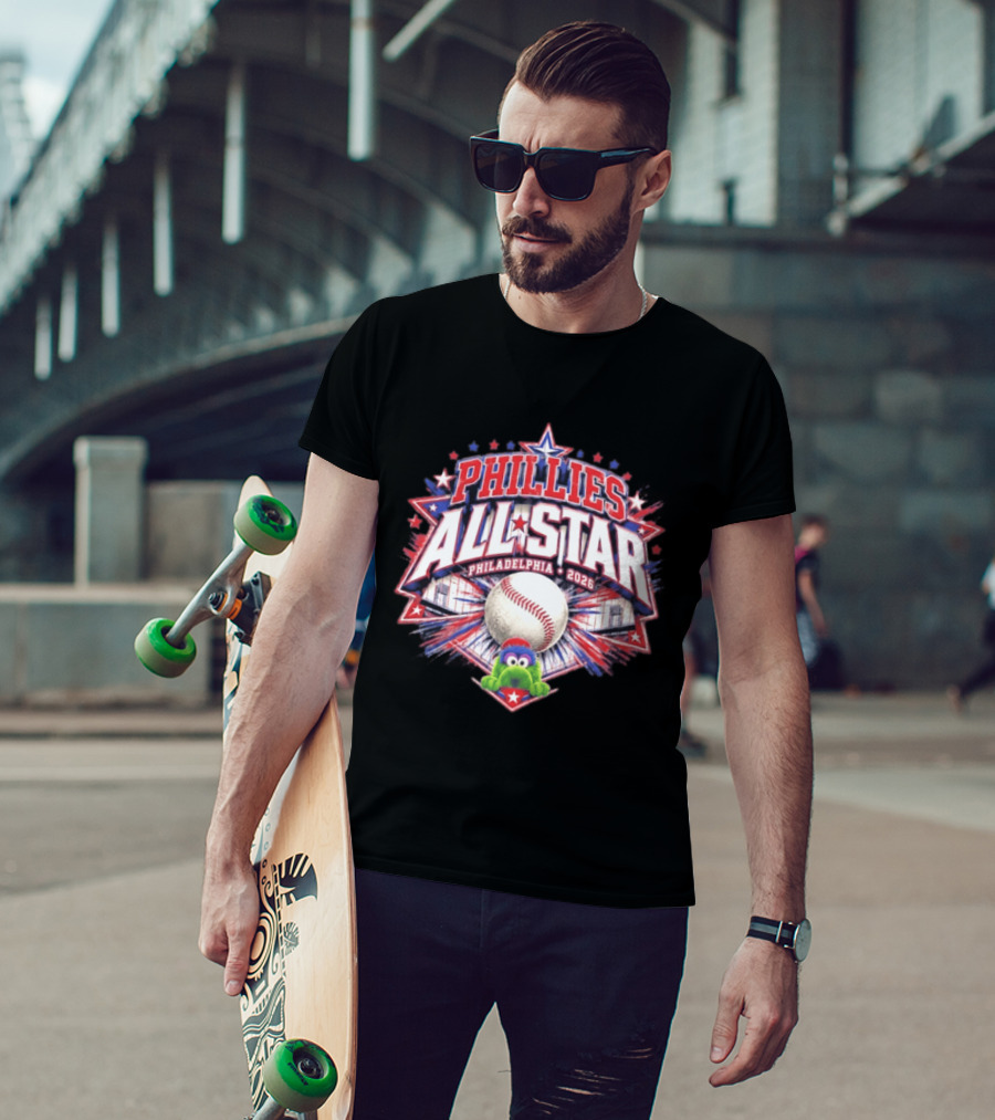 Phillies All Star Philadelphia 2026 MLB Baseball Phanatic T-Shirt