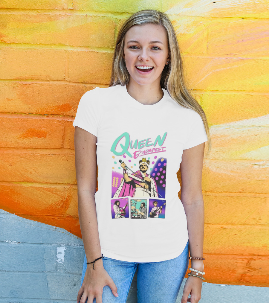 Queen Budapest Anniversary Vest 40th Pop Concert T-Shirt