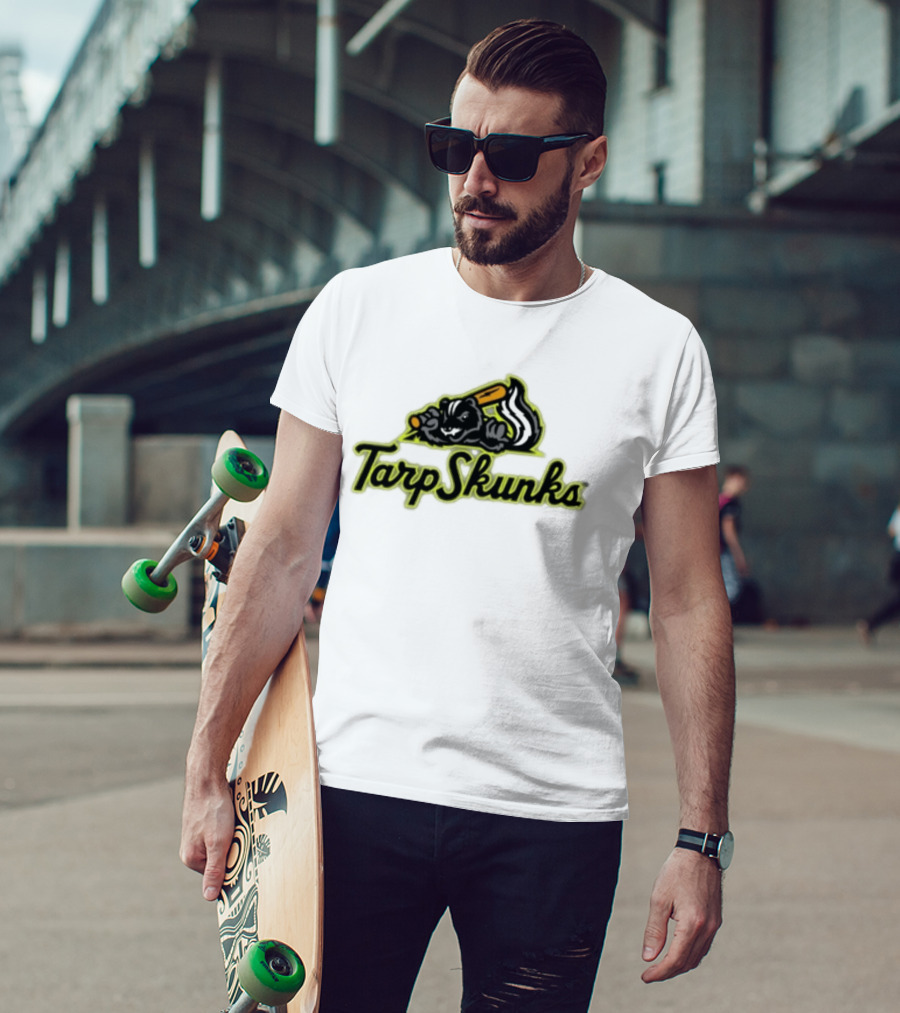 Tarp Skunks Minor League Baseball Team T-Shirt