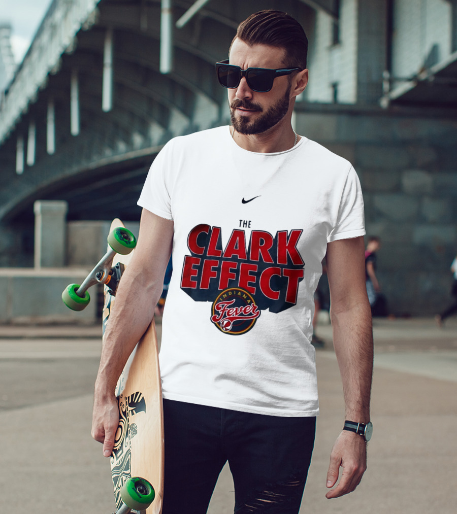 The Clark Effect Indiana Fever Nike Basketball T-Shirt
