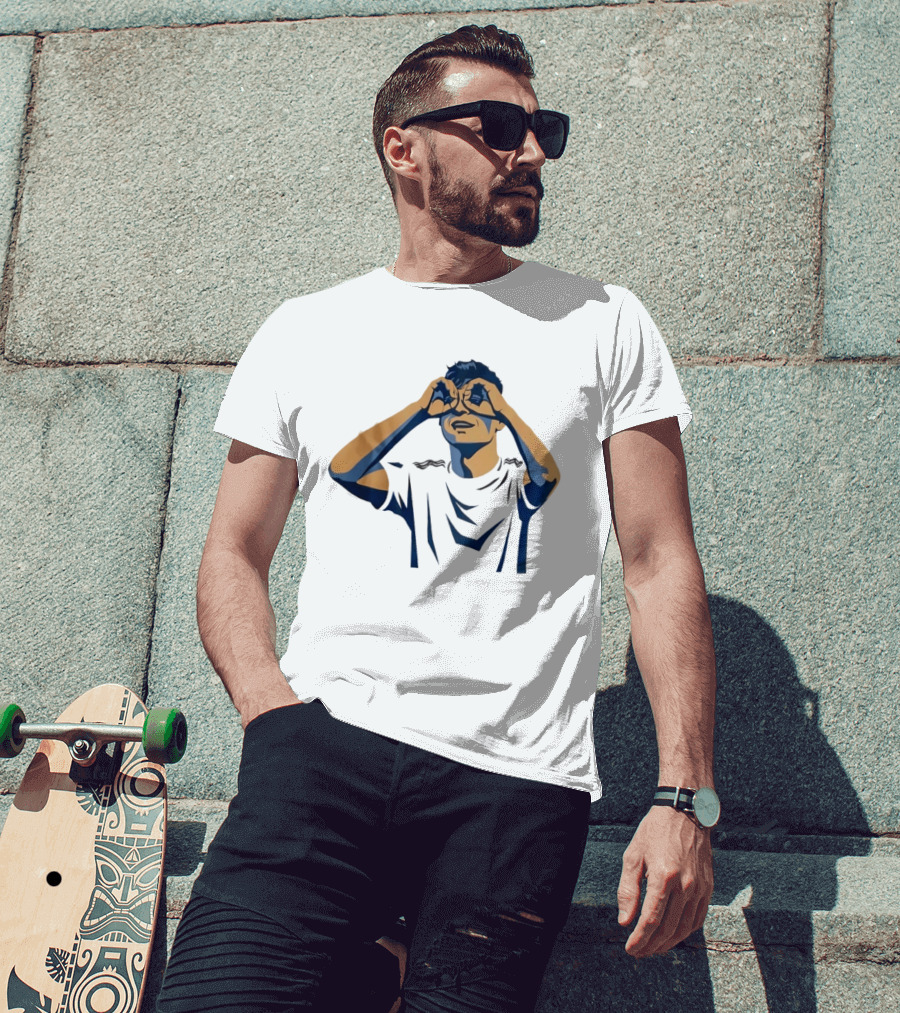 Pedri González FC Barcelona Binocular Pose T-Shirt