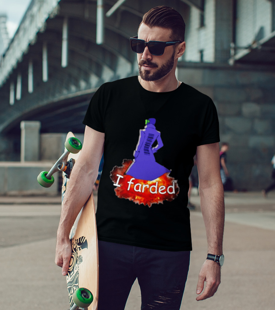 I Farded Meme Comedy Explosion Humor T-Shirt