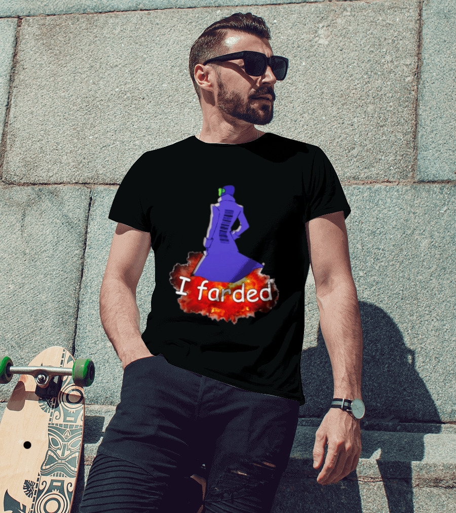 I Farded Meme Comedy Explosion Humor T-Shirt