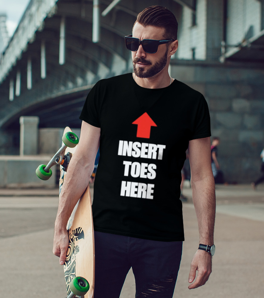 Insert Toes Here Red Arrow Top T-Shirt