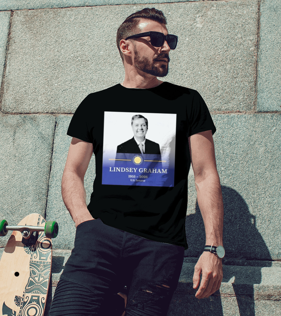 Lindsey Graham 1955 2026 U.S. Senator T-Shirt