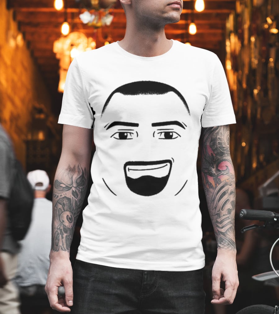 Aldoswag Roblaldo Smiling Face Drawing T-Shirt