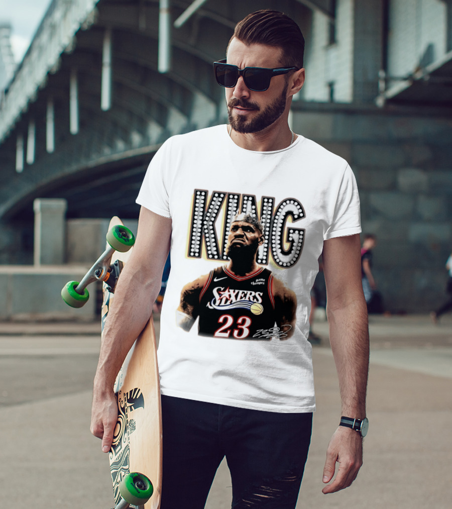 Philadelphia 76ers King James 23 Game Changer T-Shirt