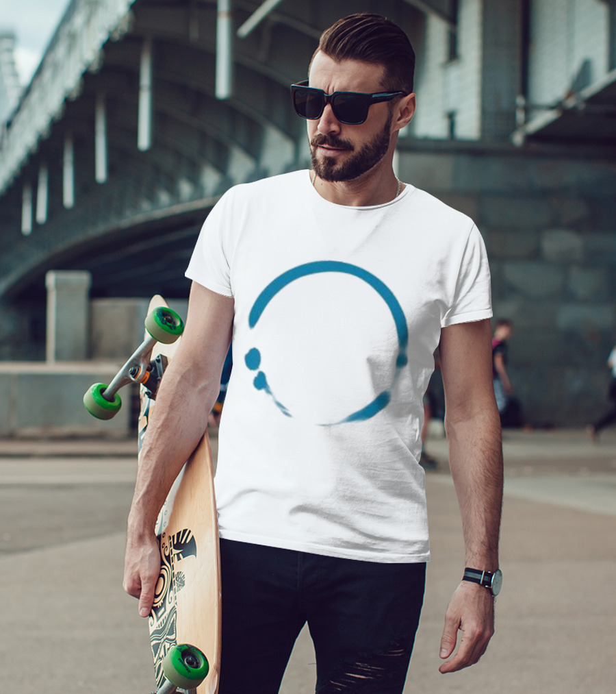 Marsh Store Marsh Aria Zen Blue Circle T-Shirt