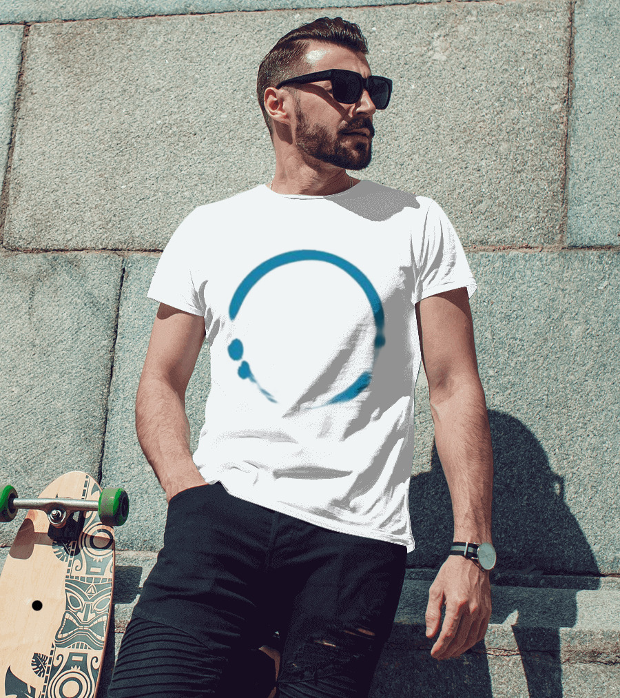 Marsh Store Marsh Aria Zen Blue Circle T-Shirt