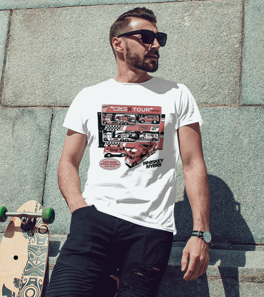 Whiskey Myers 2026 Cars Tour New Edition Racing Truck And Trailer T-Shirt