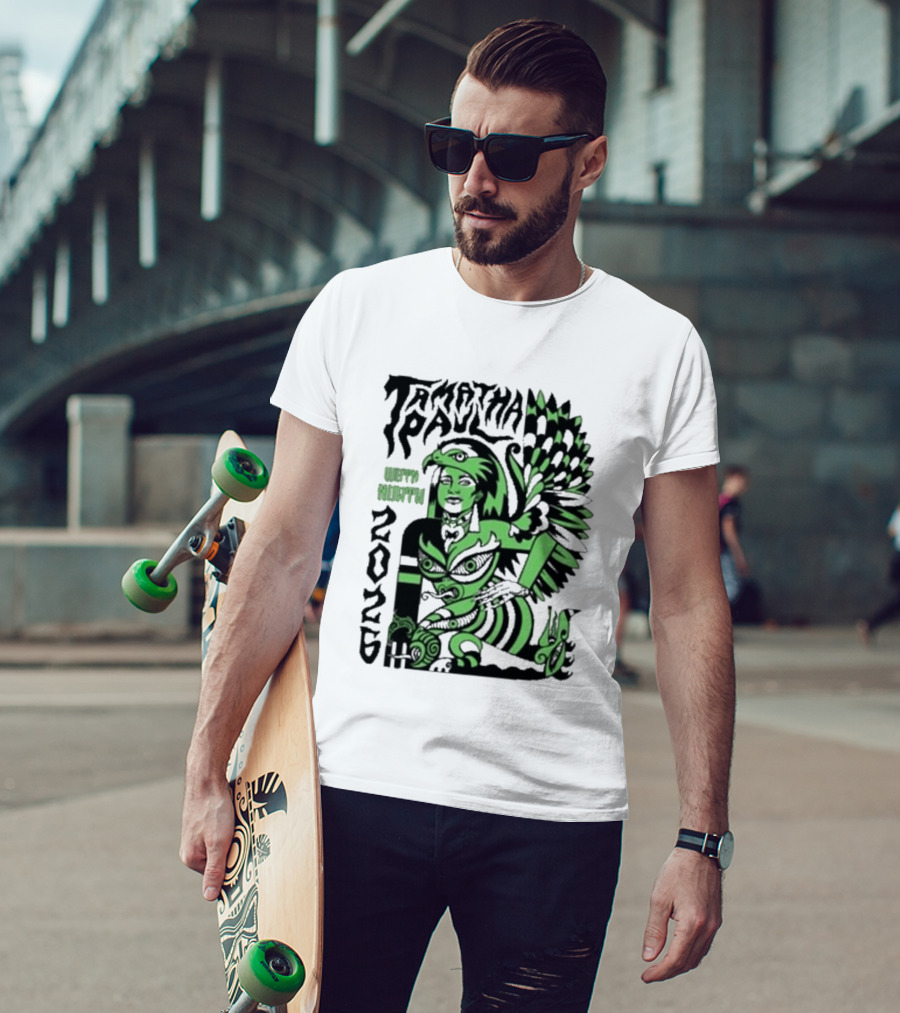 Xoe Hall X Tamatha Paul 2026 Te Atatu Whero Kakapo T-Shirt