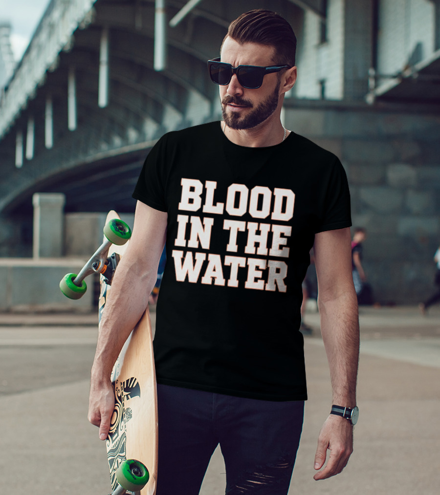 Blood In The Water Clemson Football Game Day Motivation T-Shirt