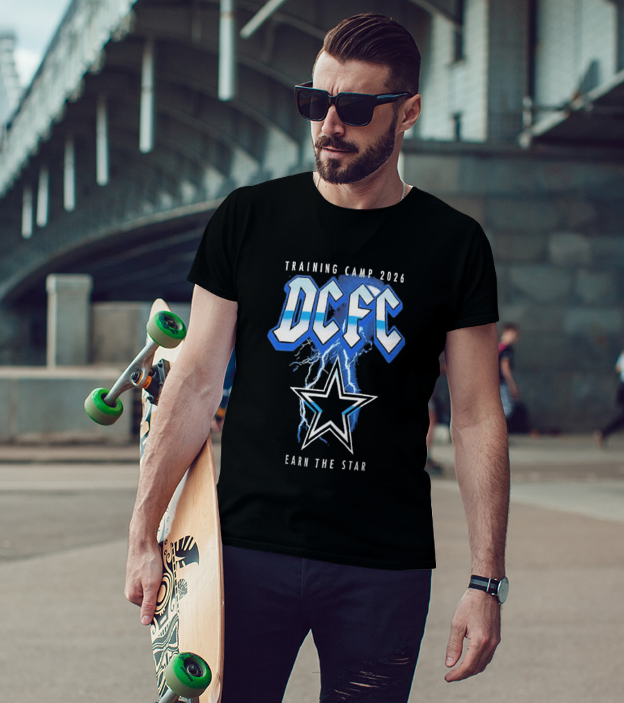 Dallas Cowboys DCFC Training Camp 2026 Earn The Star T-Shirt