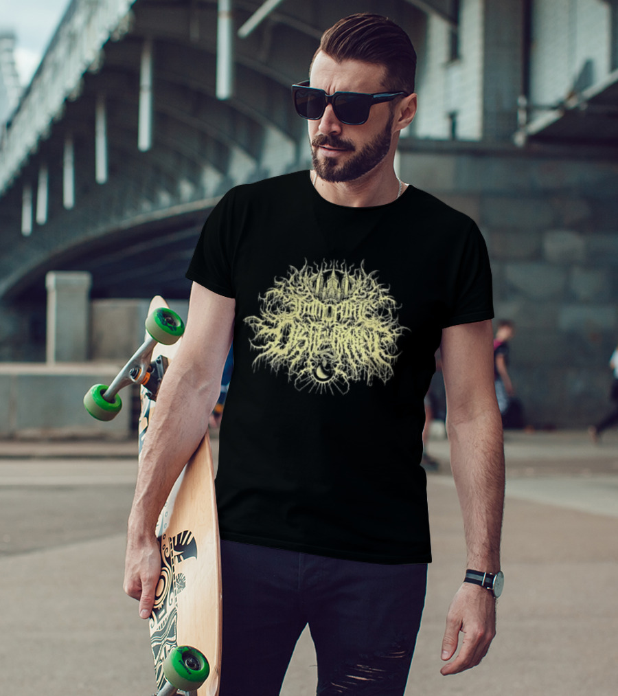 Impericon Store Shop Hirifu Intricate Yellow Floral T-Shirt