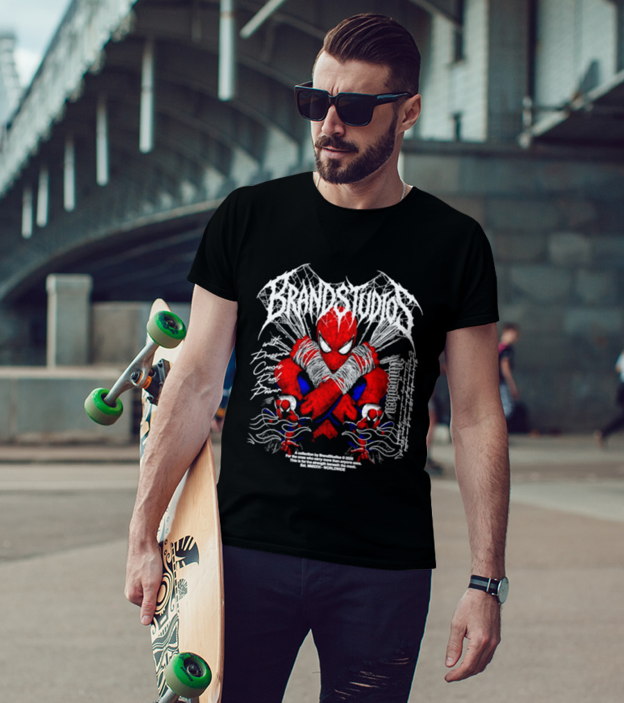 Spider Man With Pressure Comes Great Power Every Hero Has Fought A Battle T-Shirt
