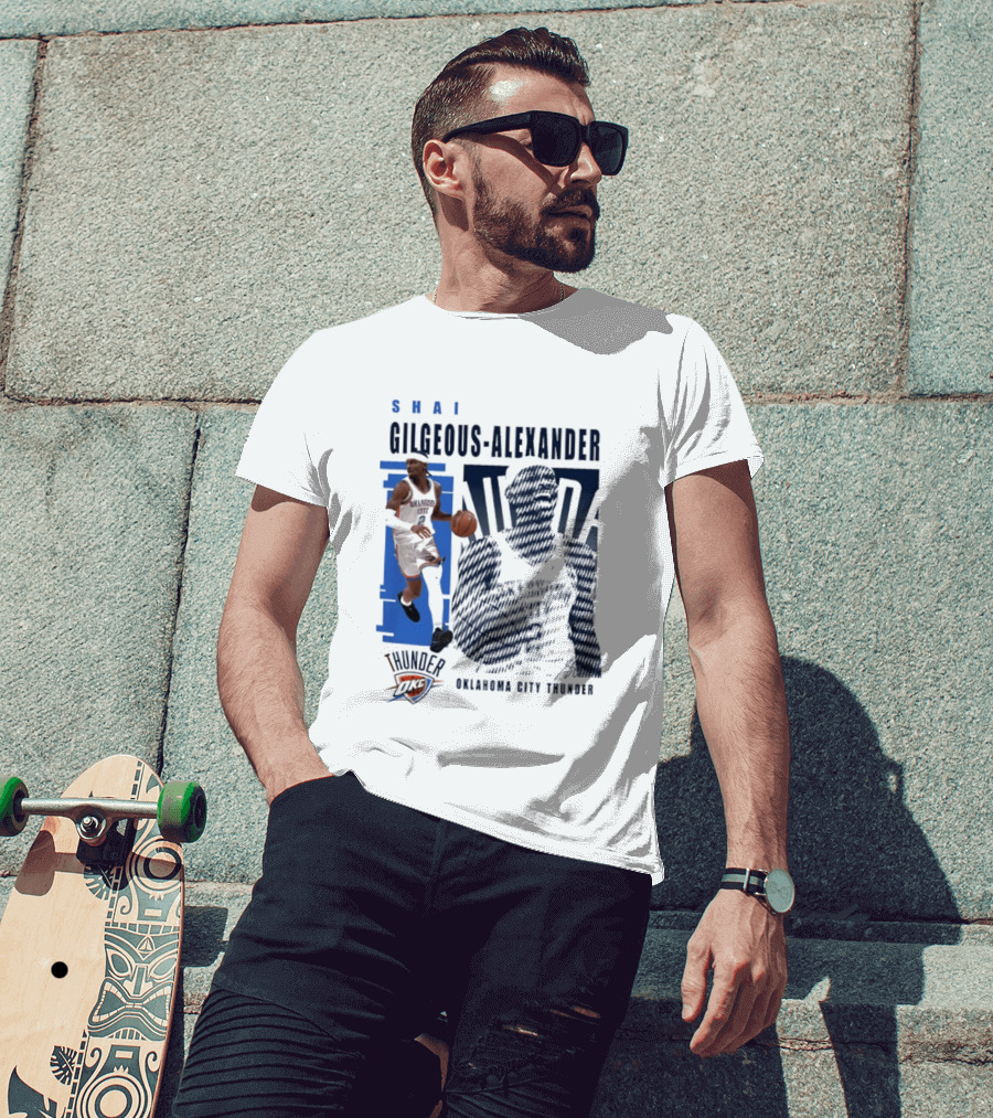 Shai Gilgeous Alexander Oklahoma City Thunder NBA Basketball Highlights 2026 T-Shirt