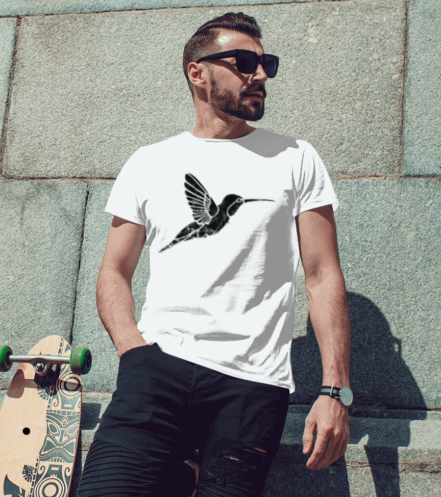 Tom Morello Egetw Album Hummingbird Crop Top T-Shirt