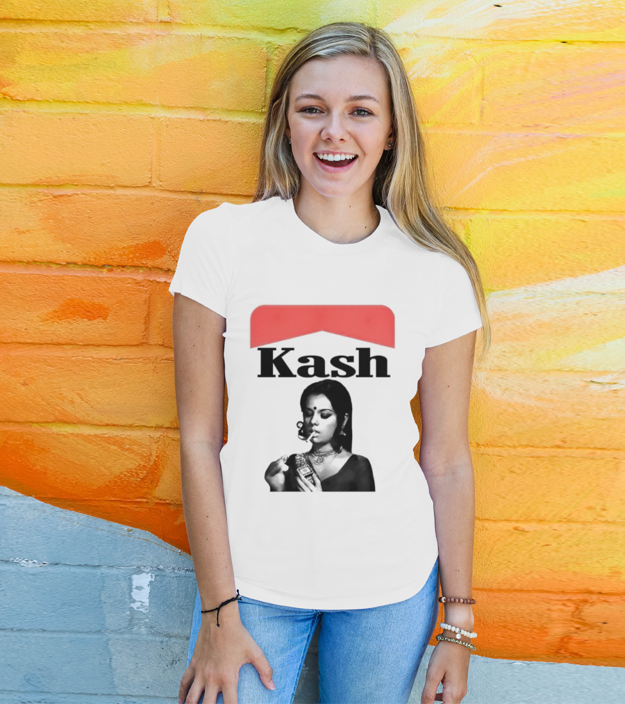 Mumtaz Kash Marlboro Iconic Red Collar T-Shirt