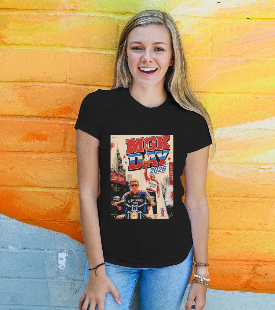 MGK Day 2026 Cleveland Music Event With Cleveland's Own T-Shirt