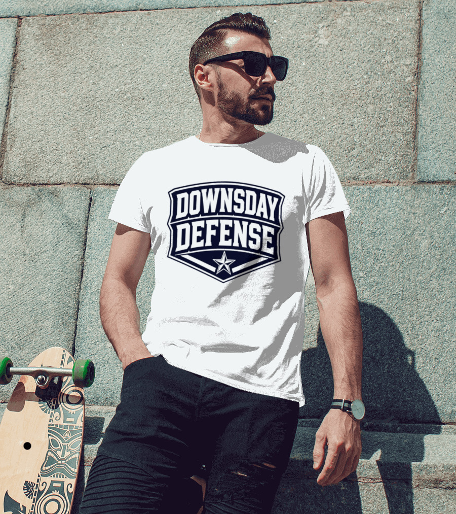 Downsday Defense Dallas Cowboys Star T-Shirt