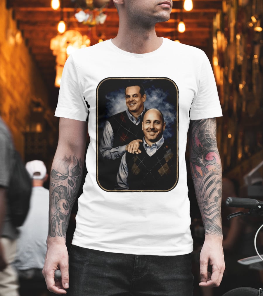 New York Baseball Step Brothers Aaron Boone Brian Cashman Comedy T-Shirt